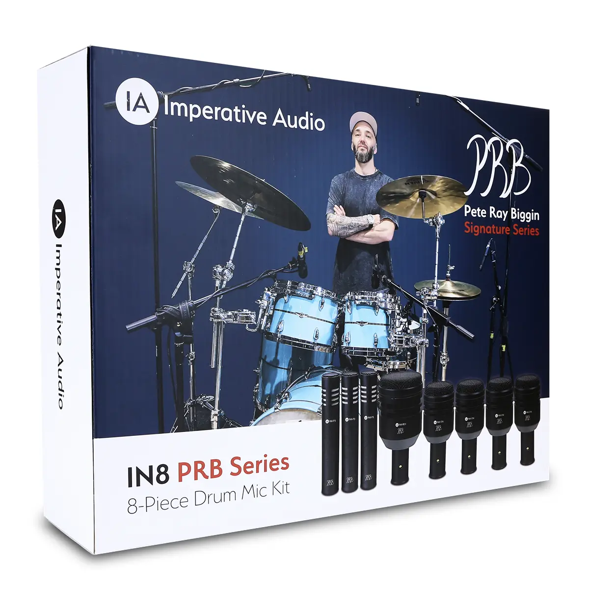 IN8 PRB Drum Mic Kit Product Box