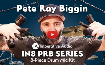 IA Release IN8 Drum Mic Kit With Pete Ray Biggin